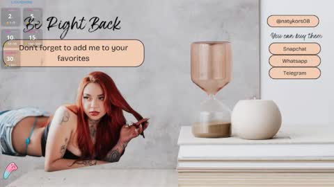 Sofia  IG Natykors08 online show from 02.19.26