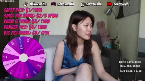 Snapshot of nekoxwaifu chatting on 03.18.26 nekoxwaifu online show from 03.18.26