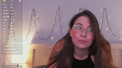 Snapshot of neonquack chatting on 12.10.24 Riley online show from 12.10.24