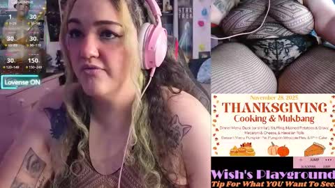 Wishs Playground online show from 11.14.25