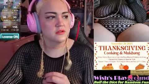 Wishs Playground online show from 11.19.25