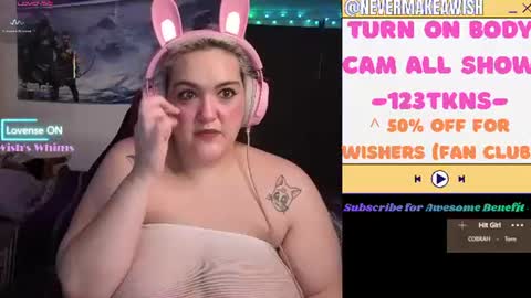 Wishs Playground online show from 07.22.26