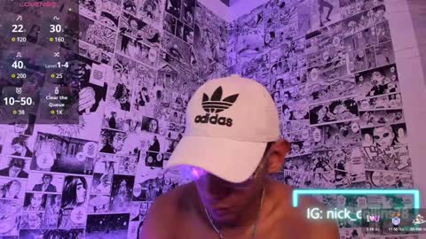 Snapshot of nick_collins20 chatting on 01.11.25 Nick online show from 01.11.25