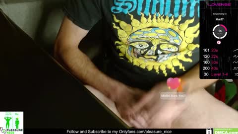 Nick Pleasure Nice online show from 12.17.24