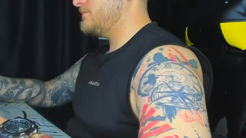 Snapshot of nicktattoomaster chatting on 05.22.26 nicktattoomaster online show from 05.22.26