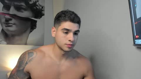 Snapshot of nicolasmuscle chatting on 01.28.25 Andres online show from 01.28.25