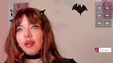 Snapshot of niinaink chatting on 10.20.25 NINAINK online show from 10.20.25