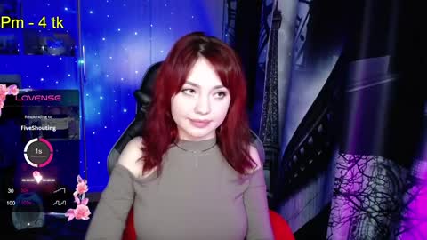 Snapshot of nimfeya chatting on 02.14.25 Nimfeya online show from 02.14.25