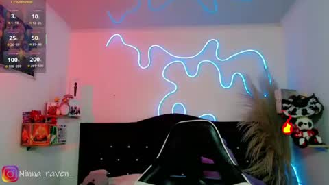 Snapshot of ninna_raven chatting on 07.26.26 Ninna online show from 07.26.26