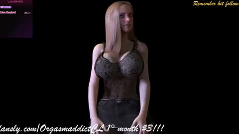 orgasmaddictcl online show from 02.25.25