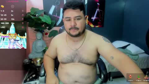 Snapshot of oso_gael chatting on 01.05.25 Bear Gael online show from 01.05.25