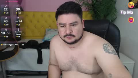 Snapshot of oso_gael chatting on 02.19.25 Bear Gael online show from 02.19.25