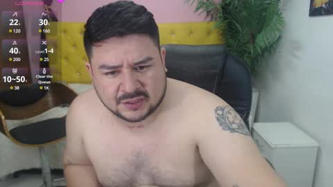 Snapshot of oso_gael chatting on 03.01.25 Bear Gael online show from 03.01.25