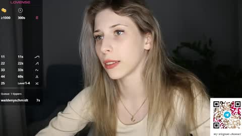 Snapshot of ottiliebolyard chatting on 04.21.26 Anne online show from 04.21.26