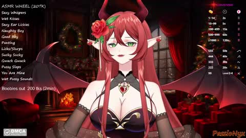 Succubus Nyx online show from 12.20.24