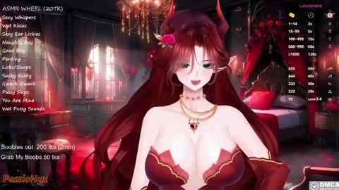 Succubus Nyx online show from 02.01.25