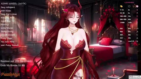 Succubus Nyx online show from 02.03.25