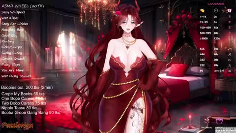 Succubus Nyx online show from 02.07.25