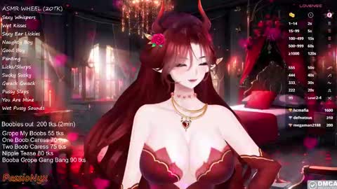 Succubus Nyx online show from 02.16.25