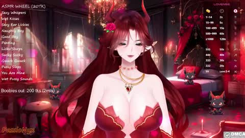 Succubus Nyx online show from 02.21.25