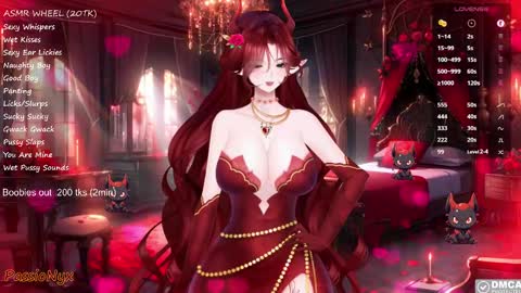 Succubus Nyx online show from 02.22.25