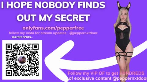 Snapshot of pepperxminthe chatting on 12.14.24 pepperxminthe online show from 12.14.24