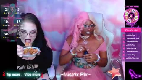 Snapshot of pixiebob25 chatting on 01.23.25 Thekawaiidomme online show from 01.23.25