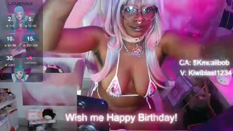 Snapshot of pixiebob25 chatting on 02.15.25 Thekawaiidomme online show from 02.15.25