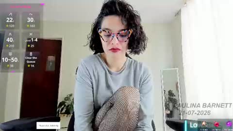 Snapshot of polybarnett chatting on 07.21.26 paulina barnett online show from 07.21.26