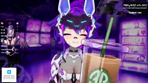 Snapshot of projektmelody chatting on 07.30.26 Melody AKA Mel Melly online show from 07.30.26