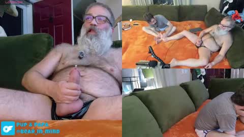 Snapshot of pupnpapa chatting on 05.23.26 Pup And Papa bear online show from 05.23.26