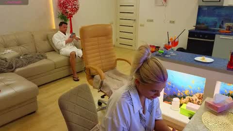 Snapshot of rabbits_couple chatting on 03.02.25 Jess John online show from 03.02.25