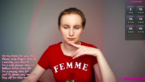 Snapshot of randycherry chatting on 05.24.26 Cherry Miss Cherry online show from 05.24.26