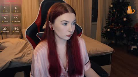 Snapshot of redhaired_kitty chatting on 01.18.25 Lina online show from 01.18.25