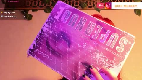 Snapshot of redmeloddy chatting on 11.03.25 Meloddy online show from 11.03.25