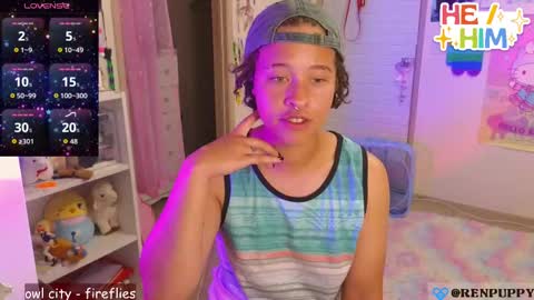 Snapshot of renpuppy chatting on 09.12.25 REN online show from 09.12.25