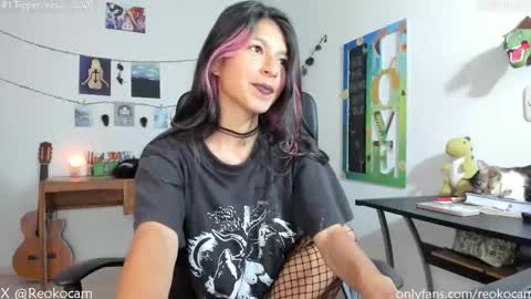 Snapshot of reoko_ chatting on 03.18.26 Reoko online show from 03.18.26