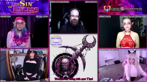 Roll For Seduction online show from 11.05.25