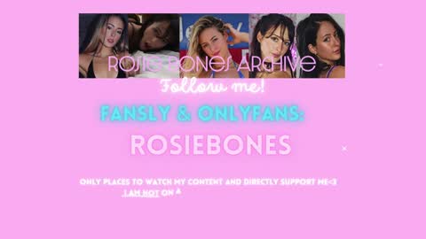Rosie Bones online show from 12.16.24