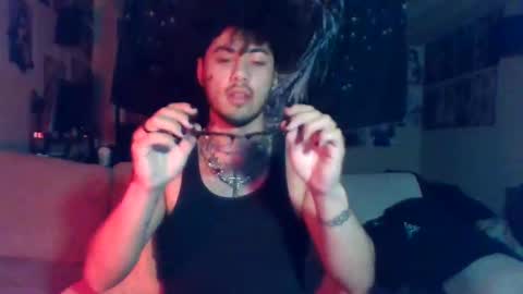 Snapshot of saintscurse chatting on 03.01.25 Saintscurse online show from 03.01.25