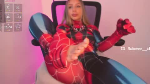 Snapshot of salomee__evans chatting on 04.21.26 Salome online show from 04.21.26