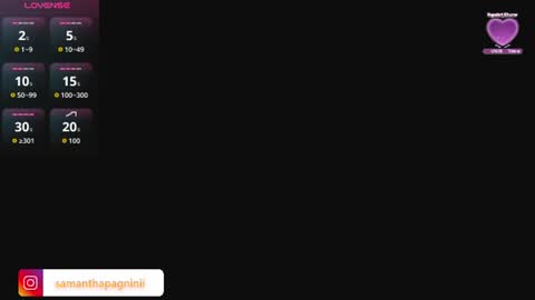 samantha_pagnini online show from 07.05.26