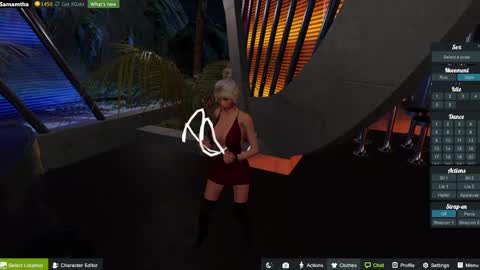 Snapshot of samanthaguadas chatting on 03.07.25 Samantha online show from 03.07.25