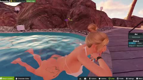 Snapshot of samanthaguadas chatting on 03.08.25 Samantha online show from 03.08.25