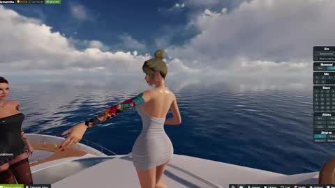 Snapshot of samanthaguadas chatting on 09.27.25 Samantha online show from 09.27.25