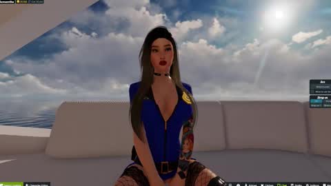 Snapshot of samanthaguadas chatting on 10.03.25 Samantha online show from 10.03.25