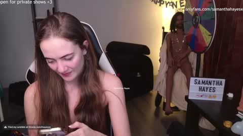 The Real Samantha Hayes haha  online show from 01.13.25