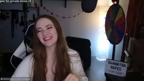 The Real Samantha Hayes haha  online show from 02.20.25