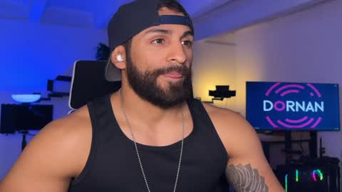 Snapshot of samdornan chatting on 12.03.24 Sam Dornan online show from 12.03.24