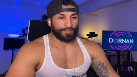 Snapshot of samdornan chatting on 12.04.24 Sam Dornan online show from 12.04.24